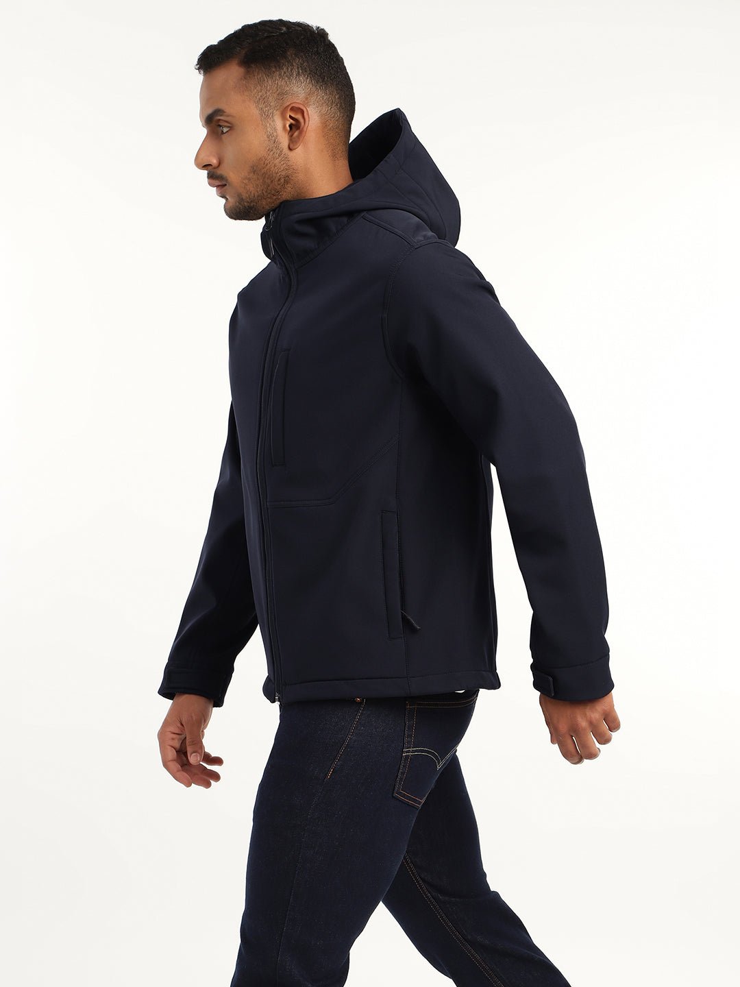 Navy DWR Technical Softshell Jacket - MountMiller