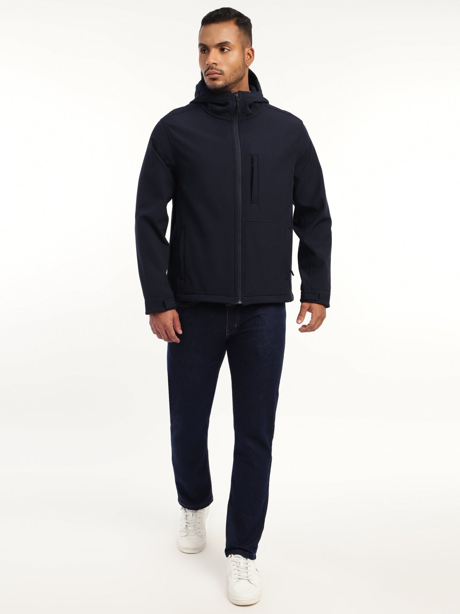 Navy DWR Technical Softshell Jacket - MountMiller