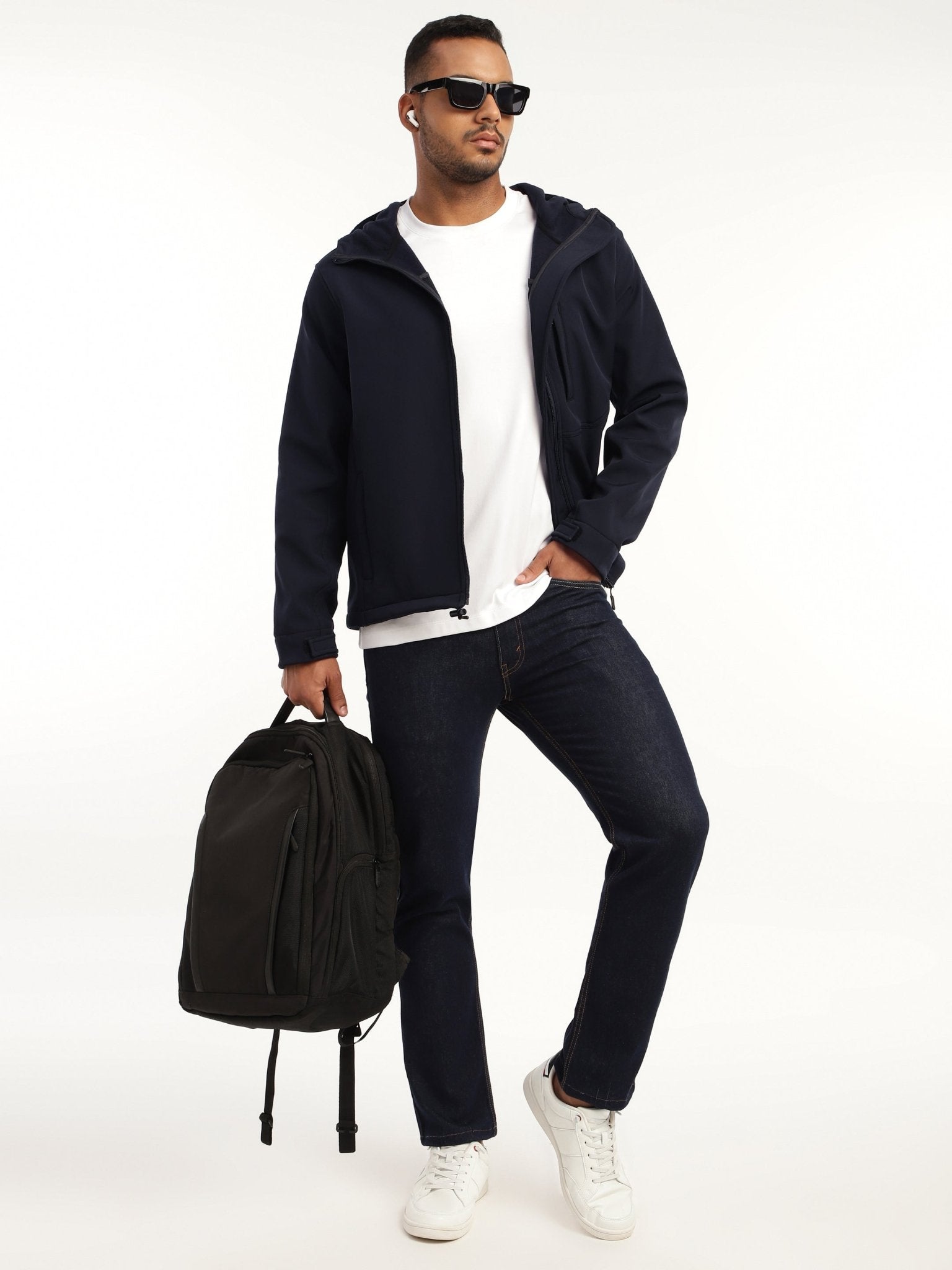 Navy DWR Technical Softshell Jacket - MountMiller