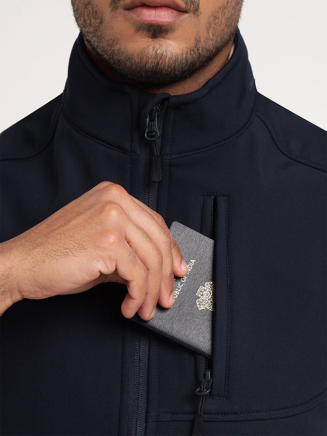 Navy Sleeveless Softshell Jacket - MountMiller