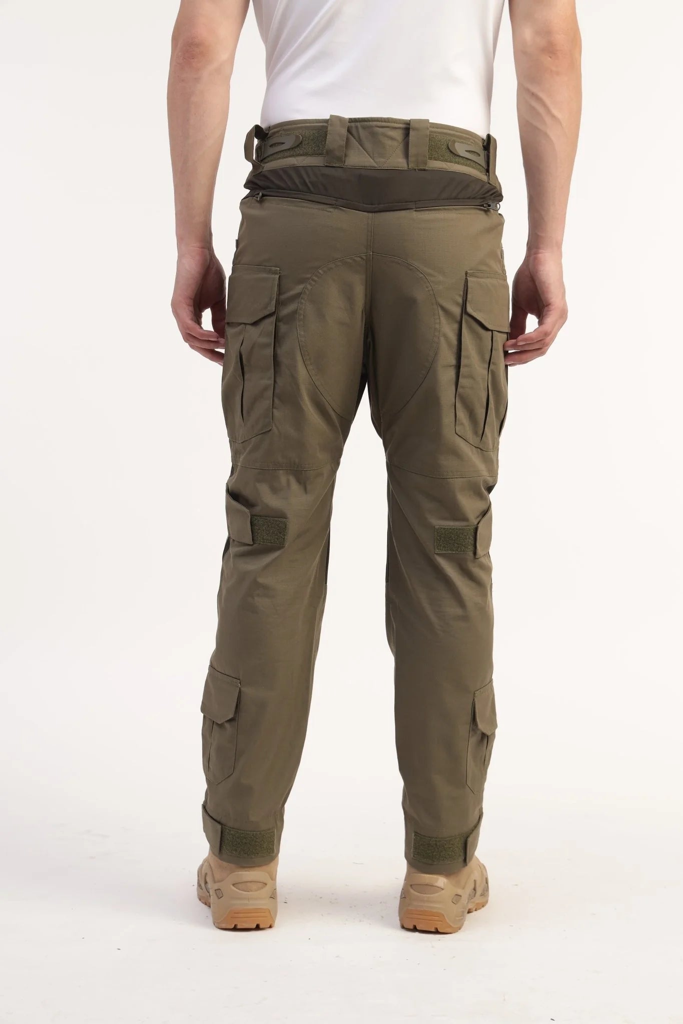 OG C-Type Full Sleeves T-Shirt + Olive Green Advanced Ripstop Pant - MountMiller