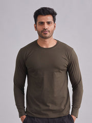 OG Element Cotton Lycra Full Sleeves T-Shirt