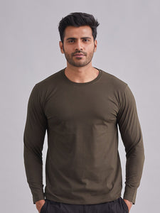 OG Element Cotton Lycra Full Sleeves T-Shirt