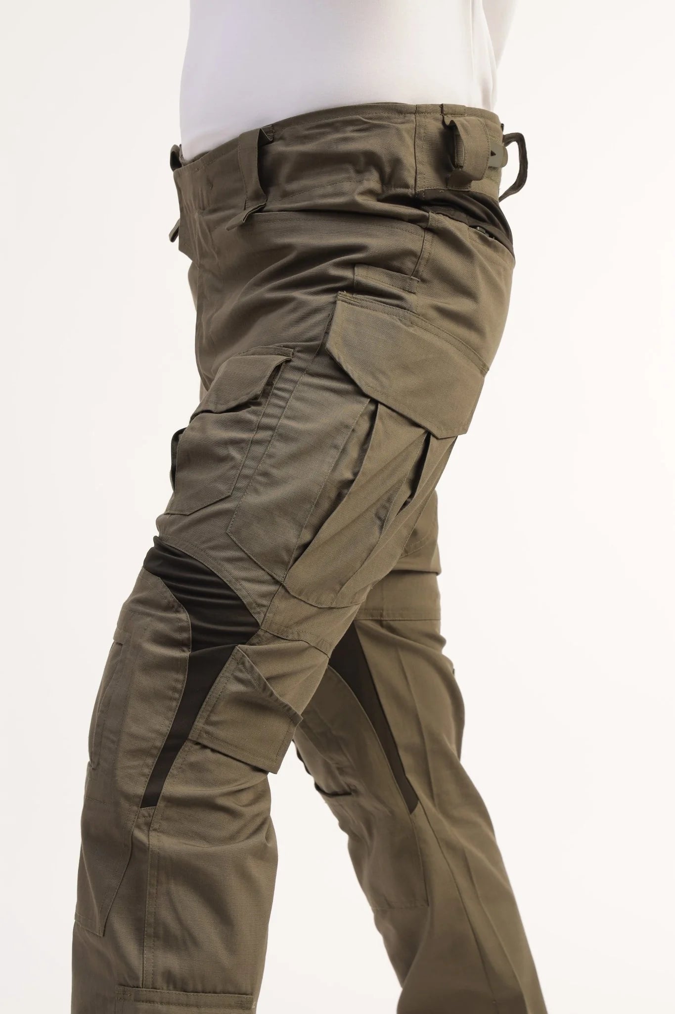 Olive Green Advanced Ripstop Tactical Pant + Military Vinson Winter Cap