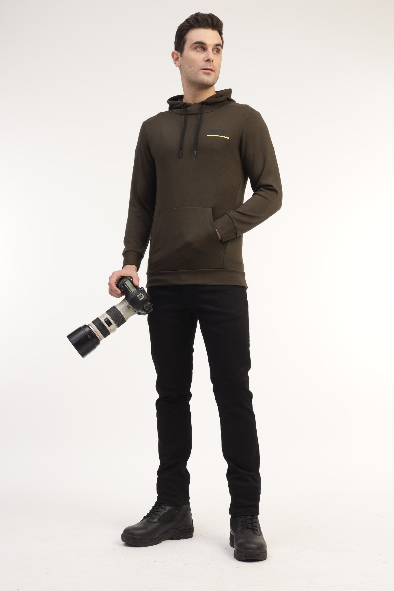 Olive Green Urban Hoodie - MountMiller