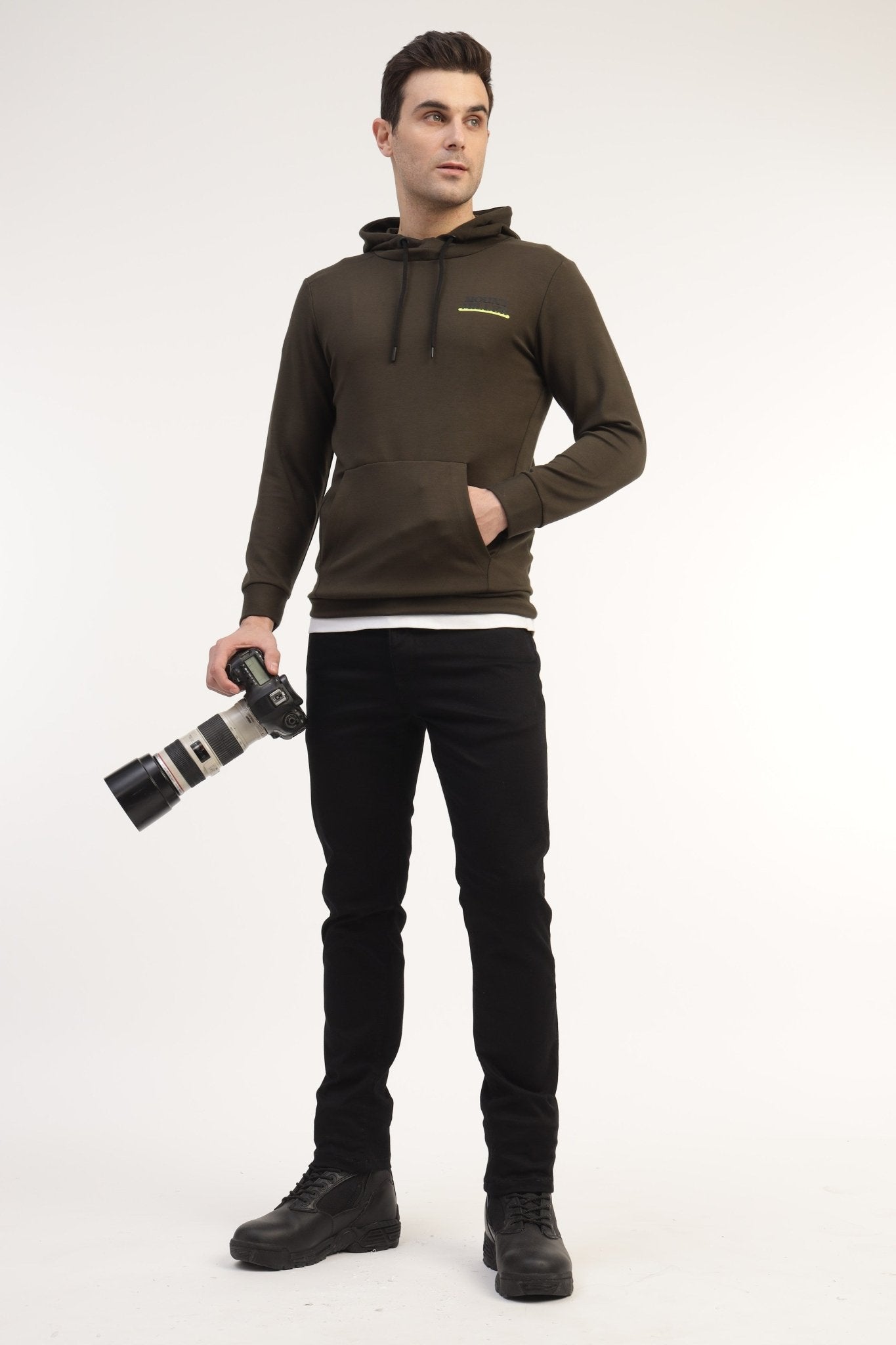 Olive Green Urban Hoodie - MountMiller