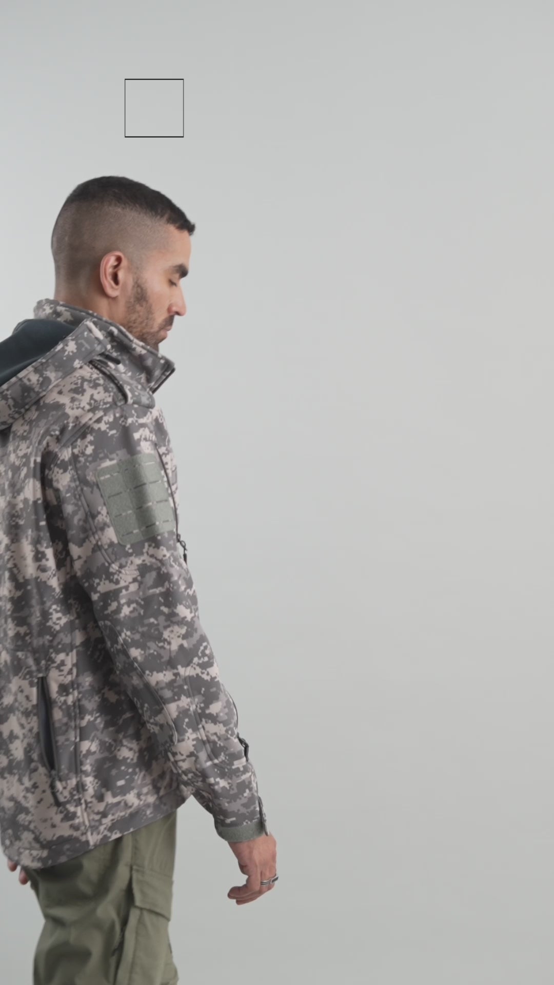 Grey Digital 12 Zip Softshell WP Lycra Jacket