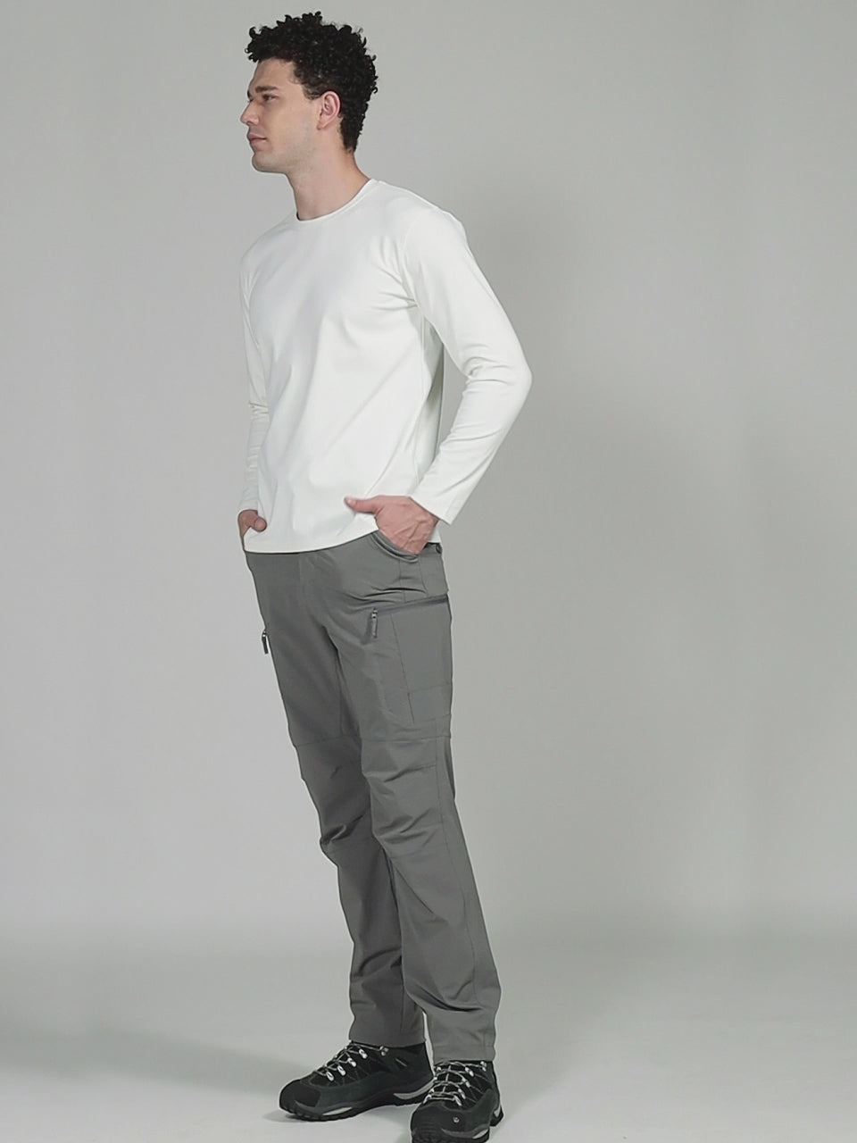 Grey PathFinder Trekking Pant
