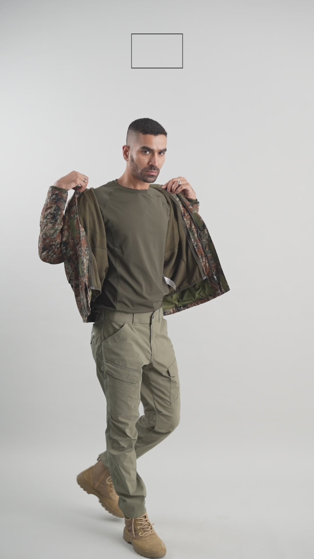 Super Digital 3 Layer Parkha WR Jacket