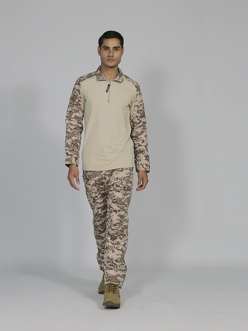 Desert C-Type Full Sleeves Tactical T-Shirt