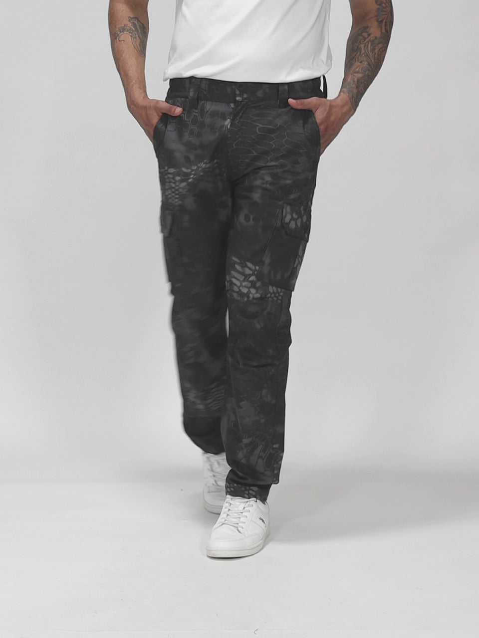 Black Python Ripstop Tactical Pant