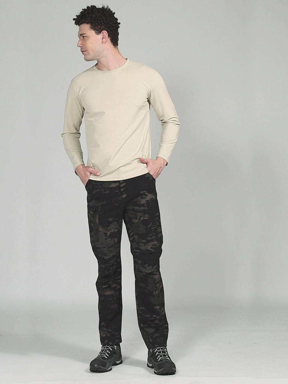 Black Multicam PathFinder Trekking Pant