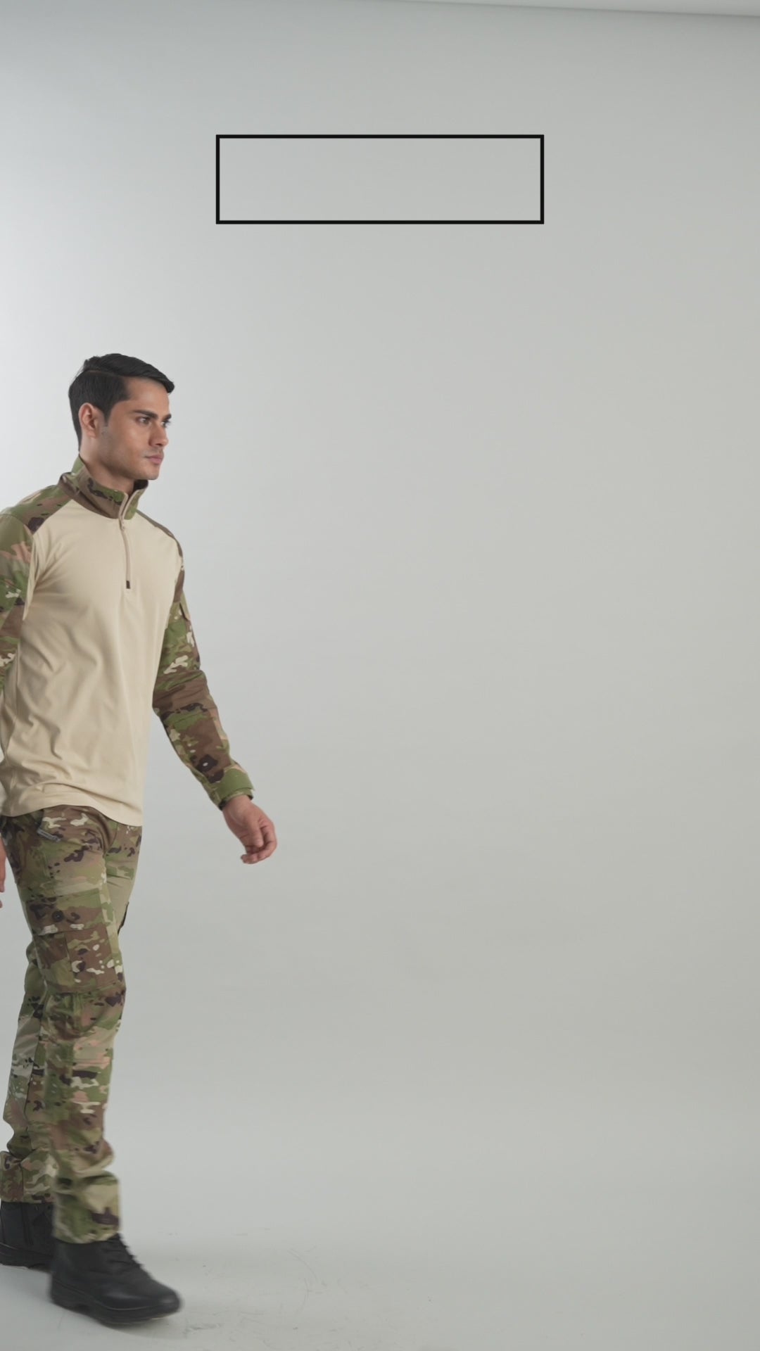 Multicam C-Type Full Sleeves Tactical T-Shirt