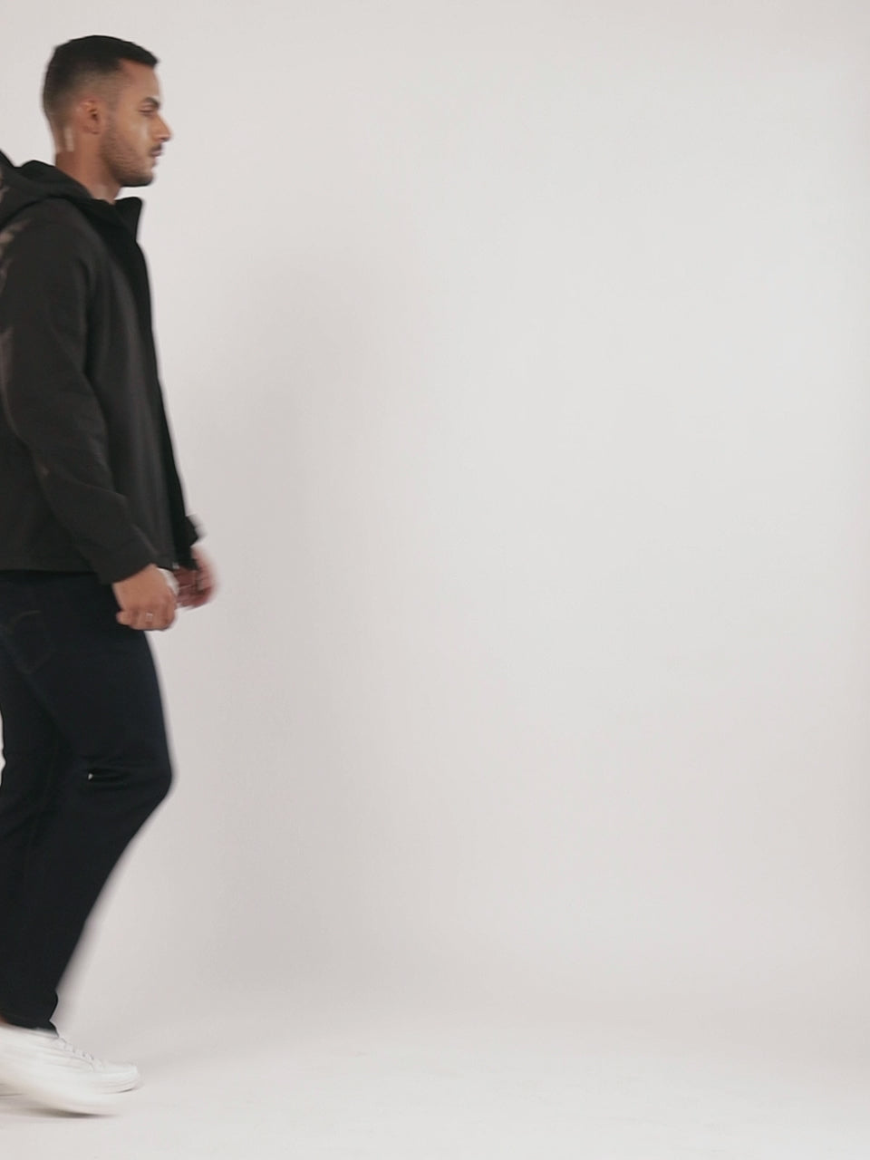 Black DWR Technical Softshell Jacket