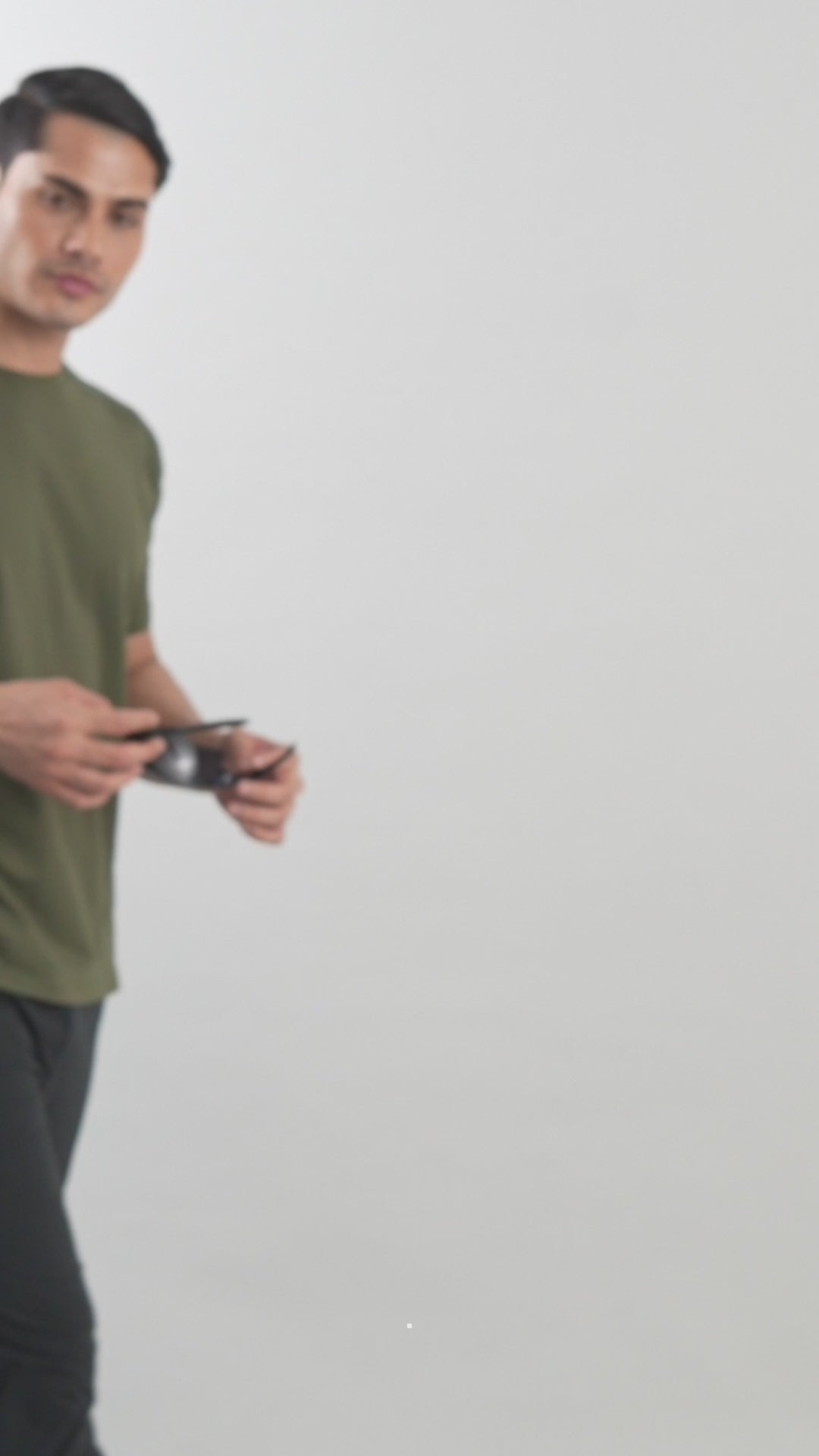 Military Armour Cut Half Sleeves T-Shirt