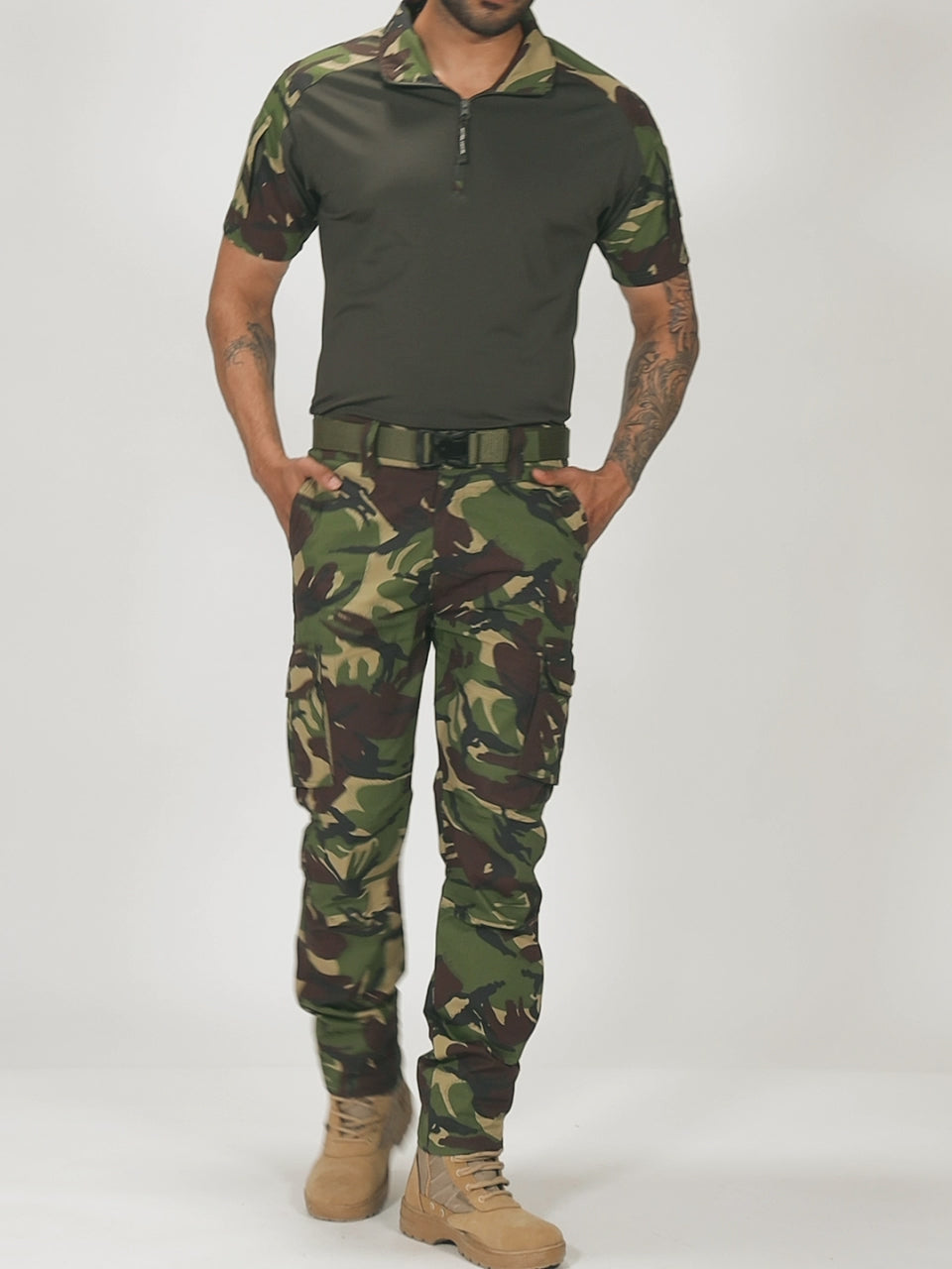 British Short Sleeves Tactical T-Shirt