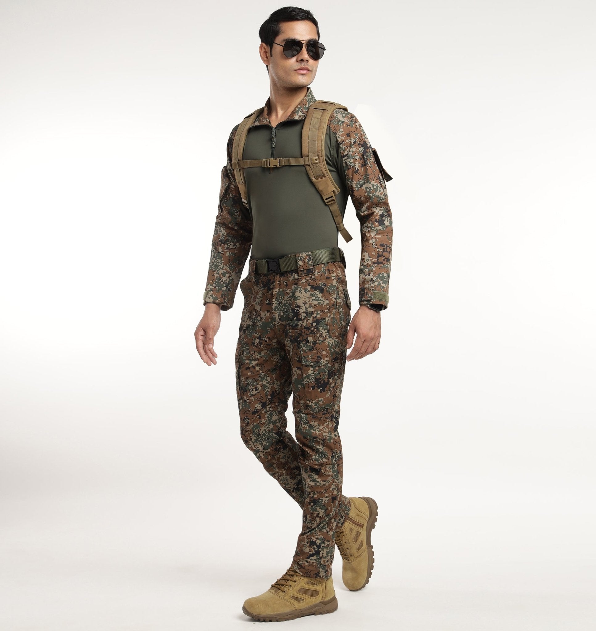 Super Digital C - Type Full Sleeves Tactical T-Shirt - MountMiller