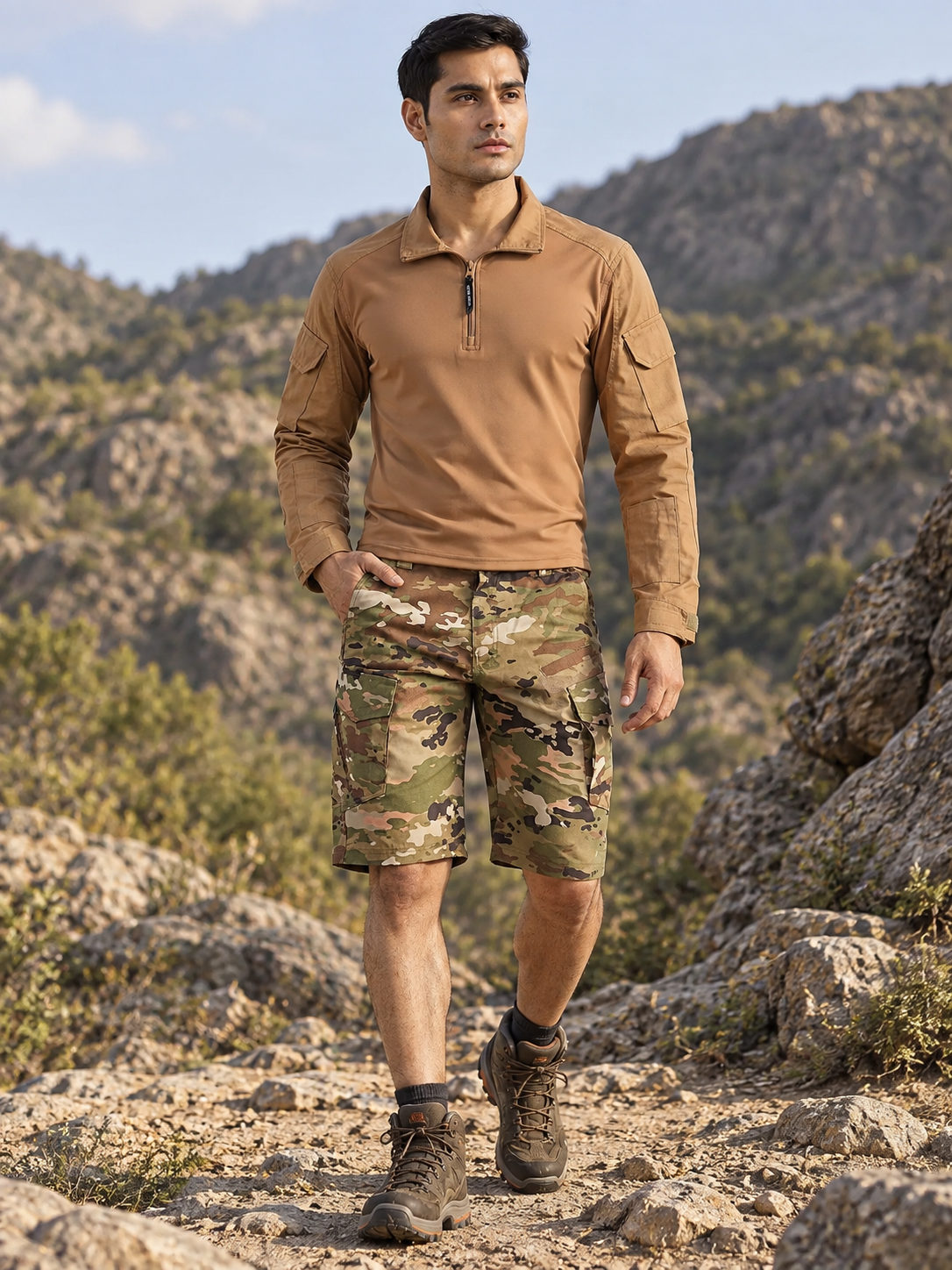 Multicam Shorts Combo
