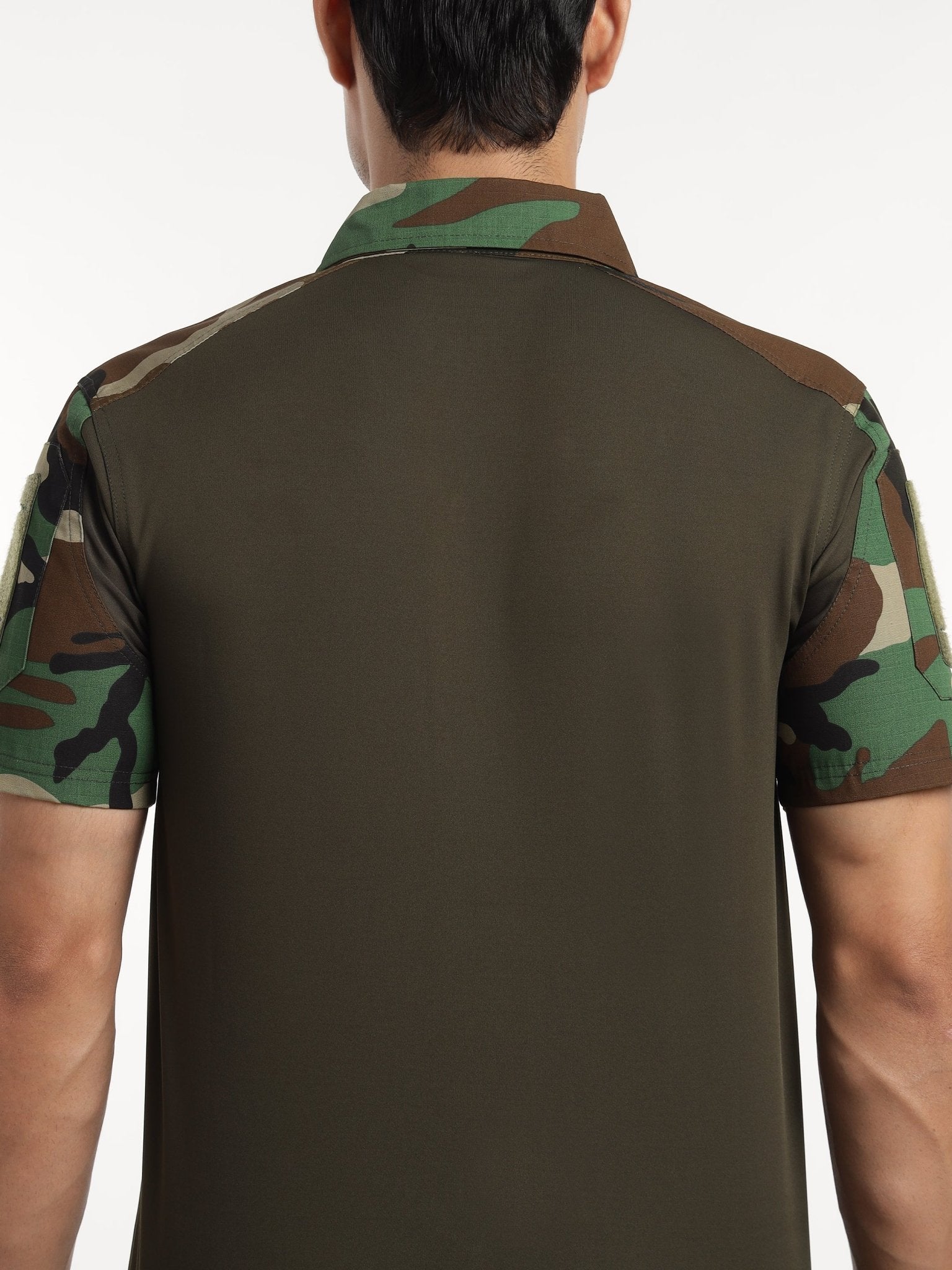 Woodland Half Sleeves Tactical T-Shirt - MountMiller