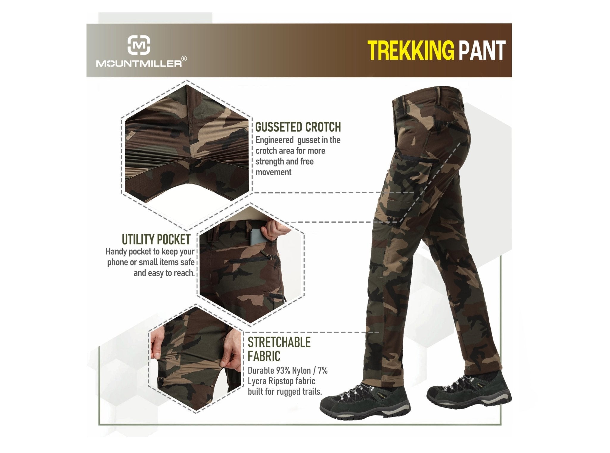 Woodland PathFinder Trekking Pant - MountMiller