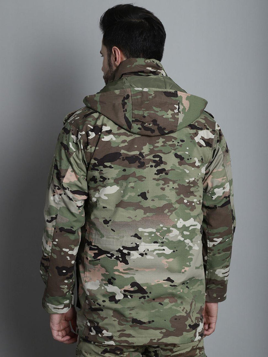Multicam 3 Layer Tilted Pkt WR Jacket | MountMiller®
