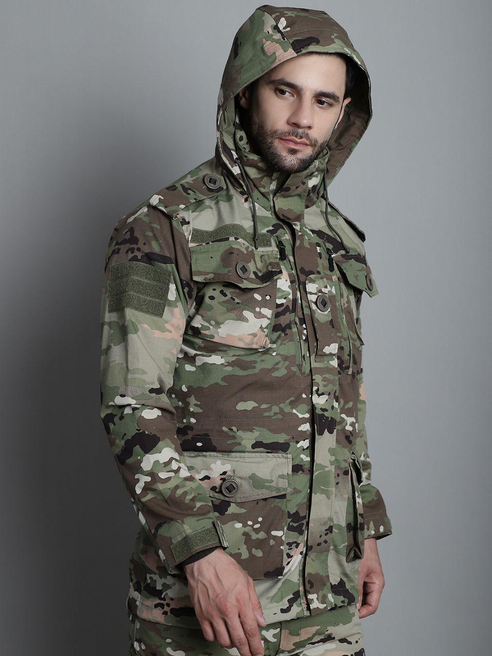 Multicam 3 Layer Tilted Pkt WR Jacket - MountMiller