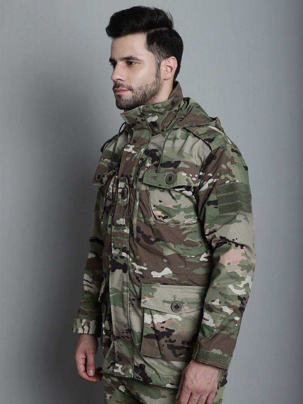 Multicam 3 Layer Tilted Pkt WR Jacket - MountMiller