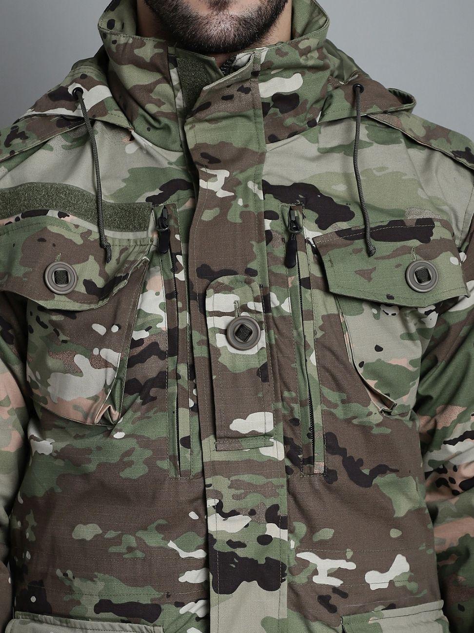 Multicam 3 Layer Tilted Pkt WR Jacket - MountMiller