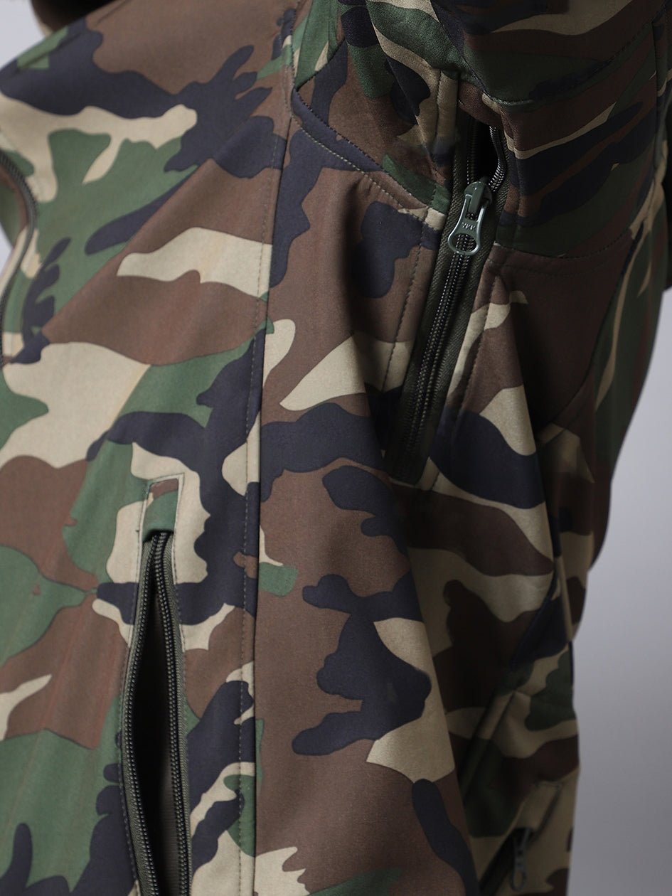 Woodland 12 Zip Softshell WP Lycra Jacket - MountMiller